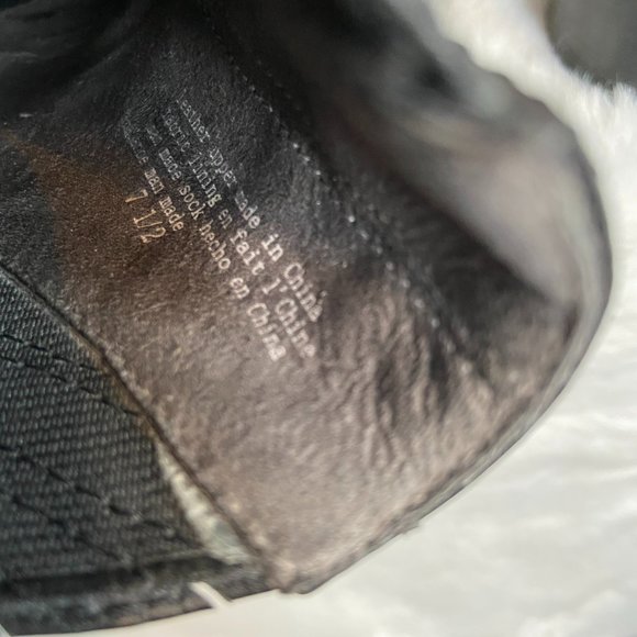 Seychelles Women's Size 7.5 Western Moto Mules Pointed Toe Slip On Heels Shoes - Picture 7 of 11